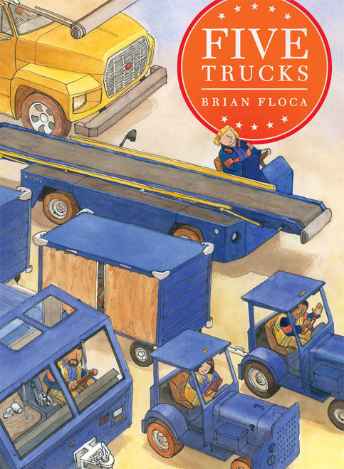 Five Trucks by Brian Floca, Brian Floca, 9781481405935