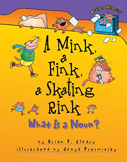 A Mink, a Fink, a Skating Rink (What Is a Noun?) - 9781575054025 by Brian P. Cleary, Jenya Prosmitsky, 9781575054025