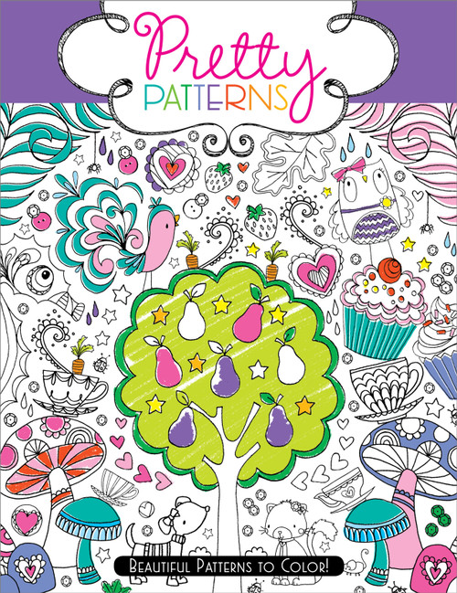 Pretty Patterns (Beautiful Patterns to Color!) by Hannah Davies, Beth Gunnell, 9781442451810