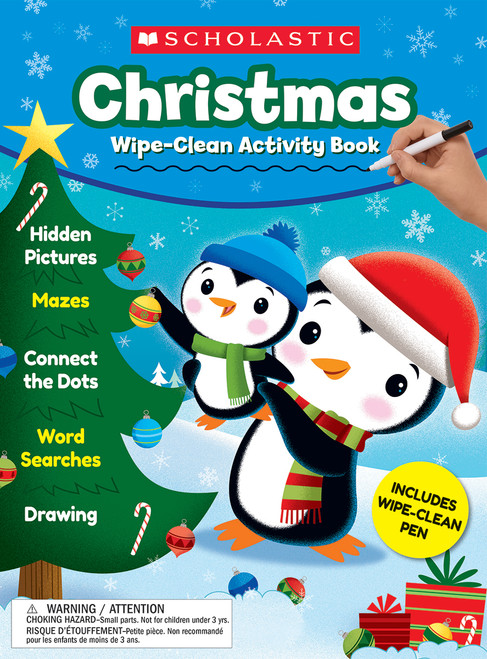 Christmas Wipe-Clean Activity Book by Scholastic Teacher Resources, Scholastic, 9781338314960