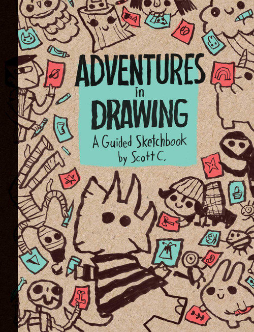 Adventures in Drawing (A Guided Sketchbook) by Scott Campbell, 9781683831211