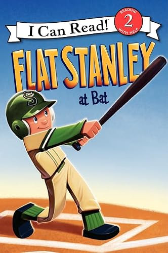 Flat Stanley at Bat by Jeff Brown, Macky Pamintuan, 9780061430107