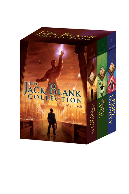 The Jack Blank Collection (Boxed Set) (The Accidental Hero; The Secret War; The End of Infinity) by Matt Myklusch, 9781442487185