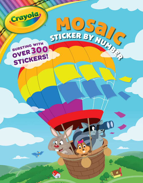 Crayola: Mosaic Sticker by Number (A Crayola Sticker Activity Book for Kids) by BuzzPop, 9781499809350