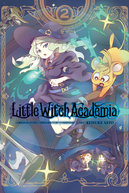 Little Witch Academia, Vol. 2 (manga) by Yoh Yoshinari, Keisuke Sato, Taylor Engel, 9781975328108