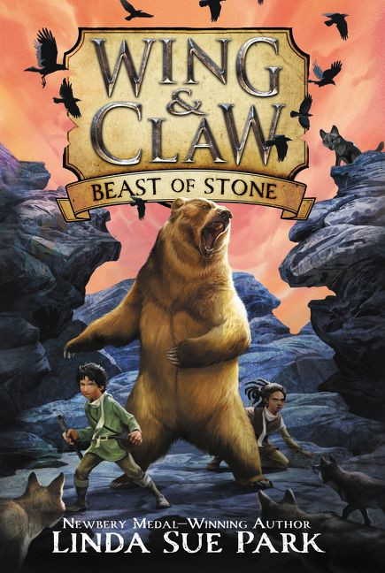 Wing & Claw #3: Beast of Stone - 9780062327451 by Linda Sue Park, Jim Madsen, 9780062327451