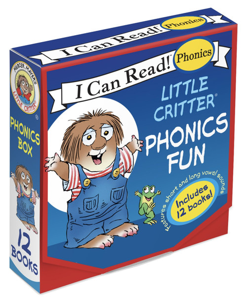 Little Critter 12-Book Phonics Fun! (A Box of 12 Mini-Books Featuring Short and Long Vowel Sounds) by Mercer Mayer, Mercer Mayer, 9780061478253