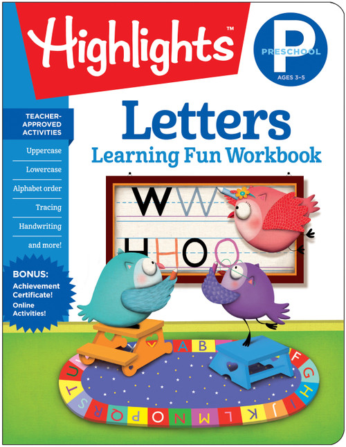 Preschool Letters by Highlights Learning, 9781684372799