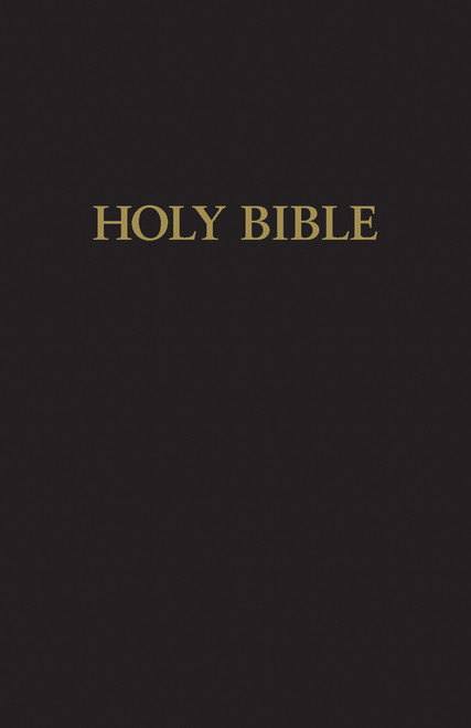 KJV Large Print Pew Bible (Hardcover, Black) by Hendrickson Publishers, 9781598562934