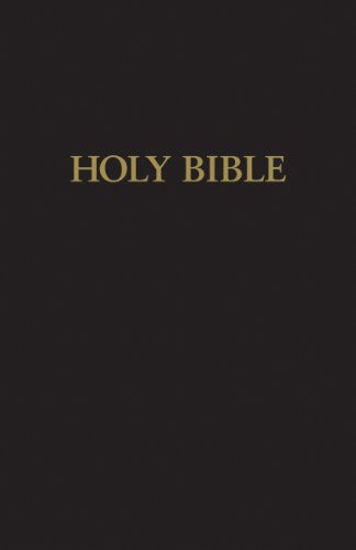 KJV Large Print Pew Bible (Hardcover, Black) by Hendrickson Publishers, 9781598562934