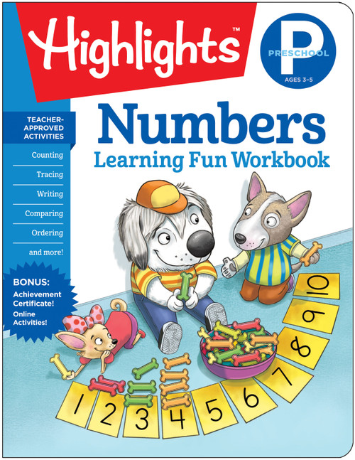 Preschool Numbers by Highlights Learning, 9781684372805