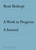 A Work in Progress (A Journal) by René Redzepi, 9780714877549