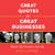 Great Quotes for Great Businesses (Words That Leaders Live By) by Bud Carter, 9781492689690