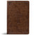 CSB Large Print Personal Size Reference Bible, Brown Celtic Cross LeatherTouch by CSB Bibles by Holman, 9781087731124