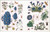 The Botanist's Sticker Anthology (With More Than 1,000 Vintage Stickers) by DK, 9780744036725