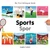 My First Bilingual Book-Sports (English-Turkish) by Milet Publishing, 9781840597615