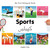 My First Bilingual Book-Sports (English-Urdu) by Milet Publishing, 9781840597622