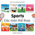 My First Bilingual Book-Sports (English-Vietnamese) by Milet Publishing, 9781840597639