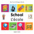 My First Bilingual Book-School (English-French) by Milet Publishing, 9781840598940