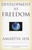 Development as Freedom by Amartya Sen, 9780385720274