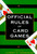 Official Rules of Card Games by Albert H. Morehead, 9780449911587