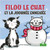 Filou le chat et la journée enneigée (Silly Kitty and the Snowy Day) by Nicola Lopetz, Annie Evearts, 9781039609815