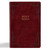 KJV Large Print Personal Size Reference Bible, Burgundy LeatherTouch by Holman Bible Publishers, 9781087743004