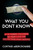 What You Don't Know (AI's Unseen Influence on Your Life and How to Take Back Control) by Cortnie Abercrombie, 9781637582084