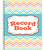 Chevron Record Book by Carson Dellosa Education, 9781483805818