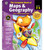 The Complete Book of Maps & Geography, Grades 3 - 6 by Thinking Kids, Carson Dellosa Education, 9781483826882