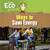 Ways to Save Energy by Sol90 Editors, Diana Osorio, 9781725337183