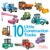 10 Little Construction Trucks by Annie Bailey, Jeff Harter, 9780593710111