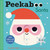 Peekaboo: Santa by Ingela P Arrhenius, Camilla Reid, 9781536237634