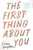 The First Thing About You - 9781536239799 by Chaz Hayden, 9781536239799