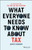 What Everyone Needs to Know about Tax (An Introduction to the UK Tax System) by James Hannam, 9781119375784
