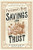 Savings and Trust (The Rise and Betrayal of the Freedman's Bank) by Justene Hill Edwards, 9781324073857