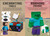 LEGO Minecraft Ideas (Library Edition) (Without Mini Model) by Shari Last, Julia March, 9780593841952