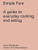 Simple Fare (Fall and Winter) by Karen Mordechai, 9781419726651