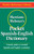 Merriam-Webster's Pocket Spanish-English Dictionary (Miniature Edition) by Merriam-Webster, 9780877795193