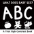 What Does Baby See? ABC: A First High-Contrast Board Book by Simon Abbott, 9781441344762