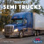 Semi Trucks by Ursula Pang, 9781499451733