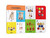 My First 4 In 1 Alphabet Numbers Colours Shapes: Padded Board Books by Wonder House Books, 9789387779563