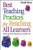 Best Teaching Practices for Reaching All Learners (What Award-Winning Classroom Teachers Do) - 9780761931829 by Randi Stone, 9780761931829