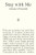 Stay with Me by Hanne Ørstavik, Martin Aitken, 9781916751088