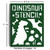 Stencil Book: Dinosaur by Wonder House Books, 9789358563535