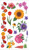 Gorgeous Garden of Tattoo Flowers (50 Temporary Tattoos That Teach) by Saskia Peterson, Nora Potwora, 9781635869705