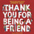 Thank You for Being a Friend by Andrew Gold, Sanne Dufft, 9780593903094