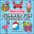 Summer Fun Mini Coloring Book (Miniature Edition) by Gaynor Carradice, 9781507226223