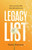 Legacy List (How to Create a Life That Will Outlive You) by Katie Parsons, 9781640957183