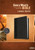 Every Man's Bible NIV, Large Print, TuTone (LeatherLike, Onyx/Black) by Tyndale, Stephen Arterburn, Dean Merrill, 9781496409133